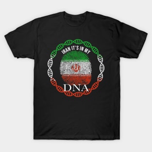 Iran Its In My DNA - Gift for Iranian Cat From Iran T-Shirt